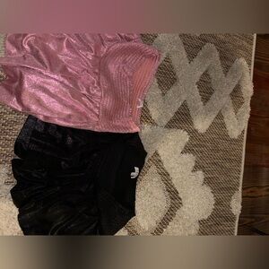 Boutique TCEC medium sparkly pink or black shorts